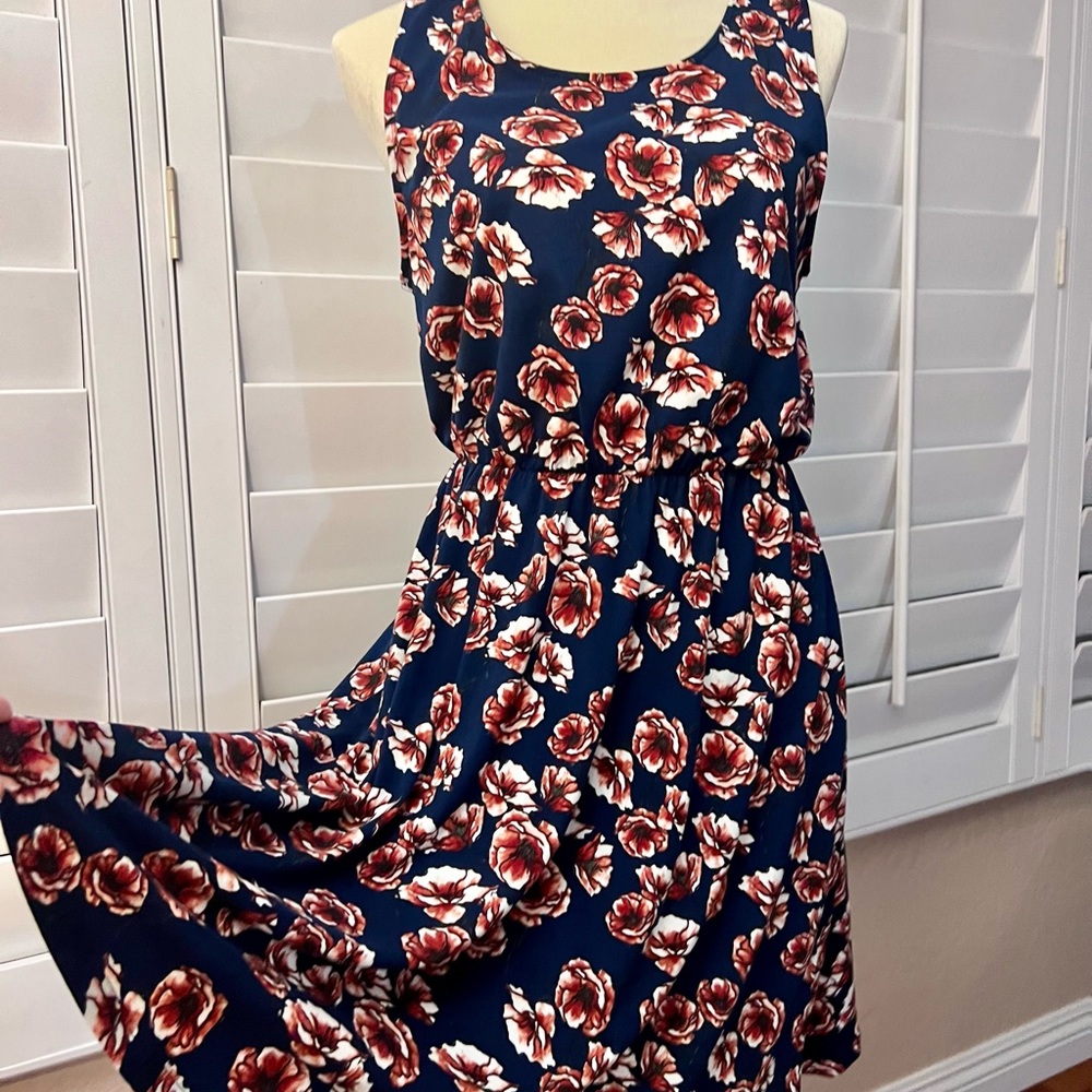 French Grey summer dress, medium